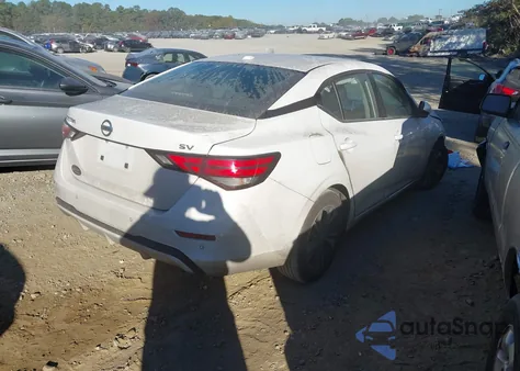 2022 Nissan Sentra Sv Xtronic Cvt z USA, uszkodzony, nr VIN 3N1AB8CVXNY218189